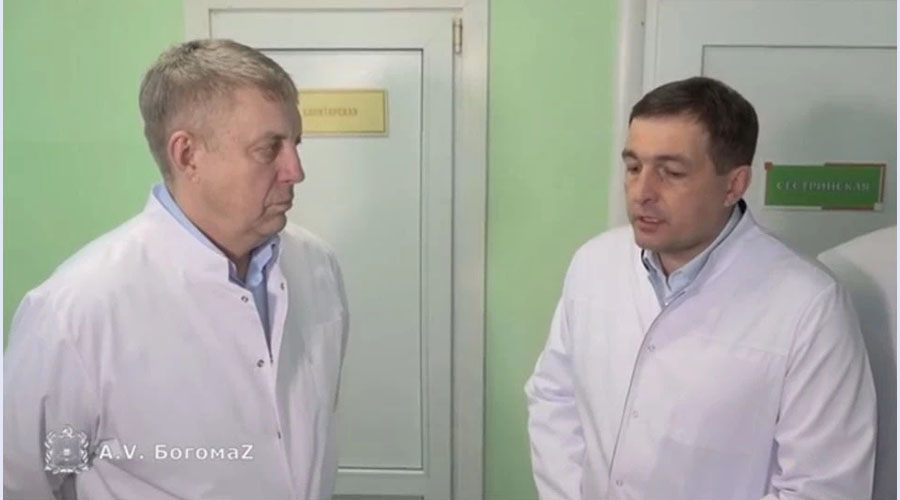 Брянский губернатор навестил в больнице пострадавших горожан