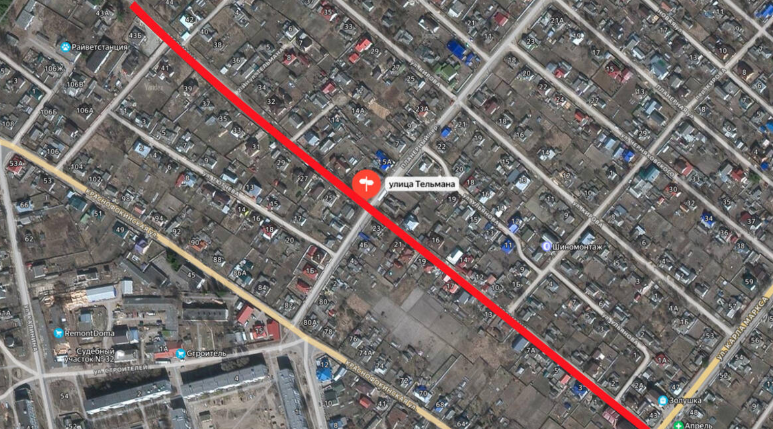 В брянской Жуковке основательно отреставрируют  улицу Тельмана