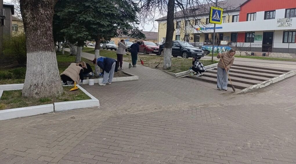 В Навле состоялся Всероссийский субботник