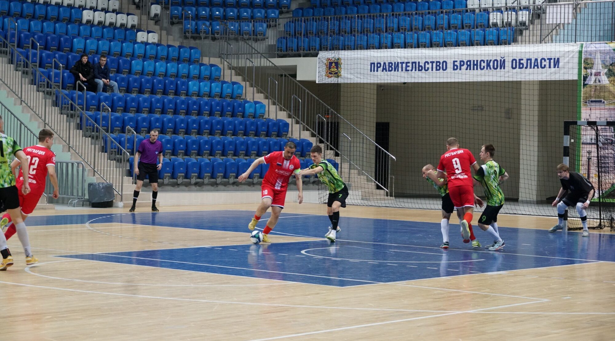 Росгвардейцы стали чемпионами первого дивизиона Брянской футбольной лиги