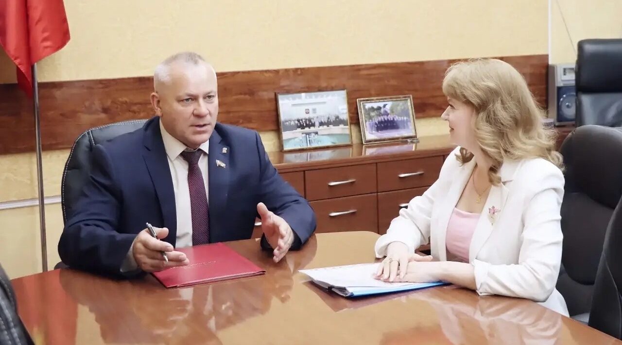 Председатель облдумы встретился с руководителем УФК по Брянской области