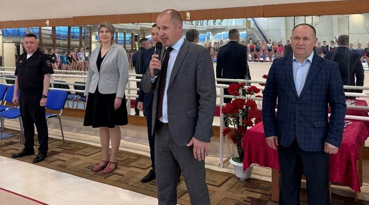 Нас Брянщине проводятся  соревнования по спортивной гимнастике