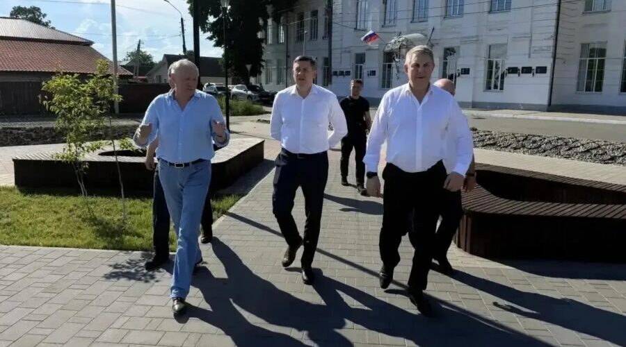 Врио Губернатора Брянщины Егор Ковальчук посетил Стародуб