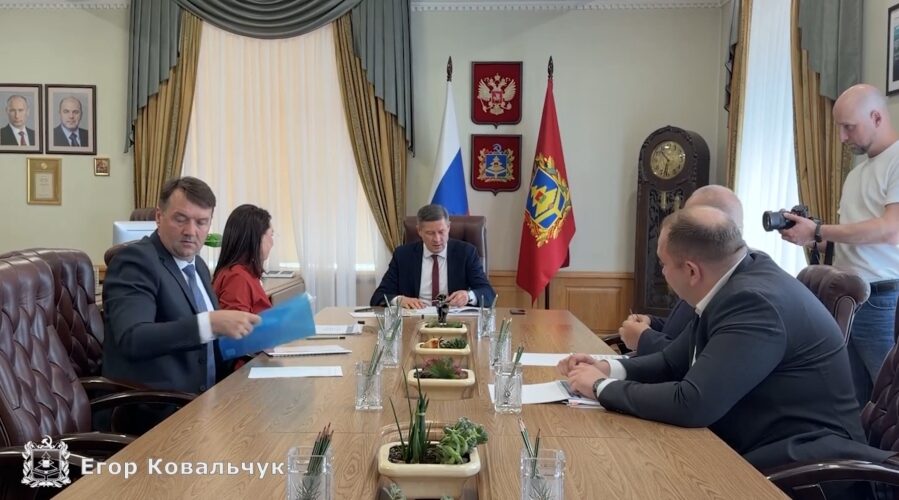 Врио Брянщины встретился с директором АО «Газпром энергосбыт Тюмень»