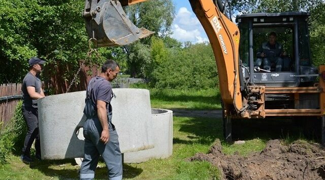 В брянском селе Гордеевка ведется капитальный ремонт сетей водоснабжения