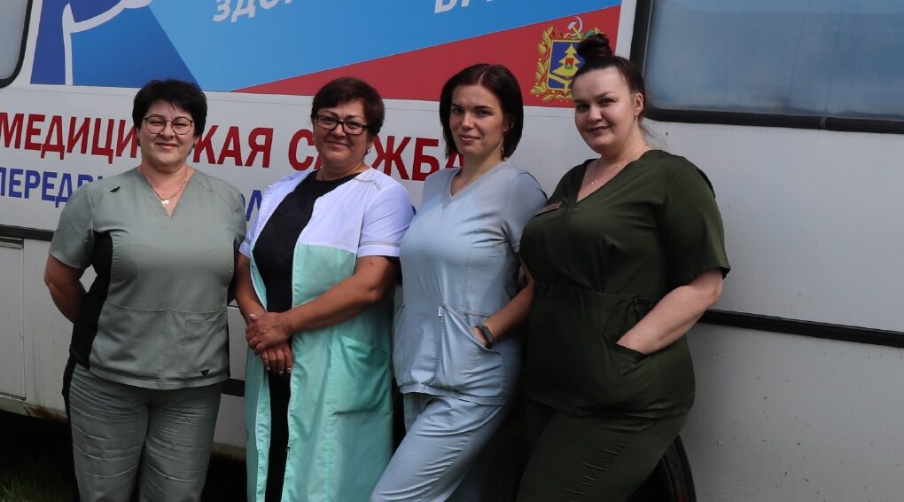 В брянском Трубчевске прошла диспансеризация сельского населения