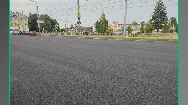 В Брянске продолжается капремонт участка улицы Калинина – от улицы Пионерской до улицы Комарова
