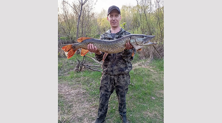 Навлинец Артем Нестеров рассказал о своем увлечении рыбной ловлей