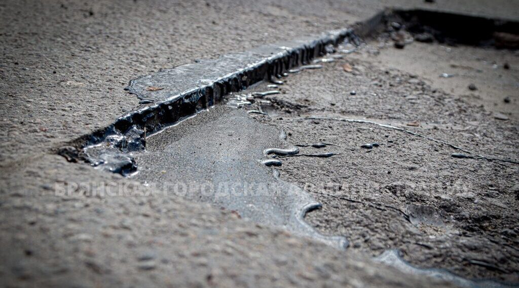 В Брянске за один день отремонтировали 323 квадратных метра асфальта