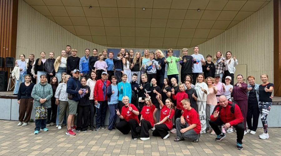 В брянском парке «Майский» прошла оздоровительная акция