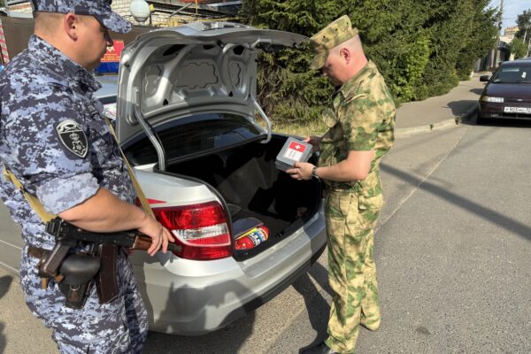 В Брянске росгвардейцы провели акцию «Трезвый водитель»