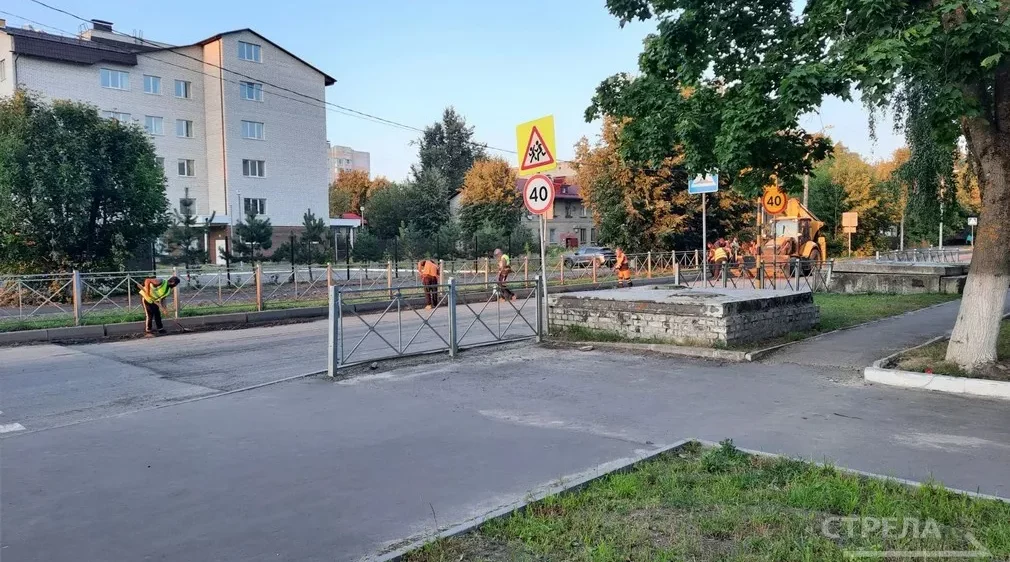 В Брянске продолжается капитальный ремонт улиц