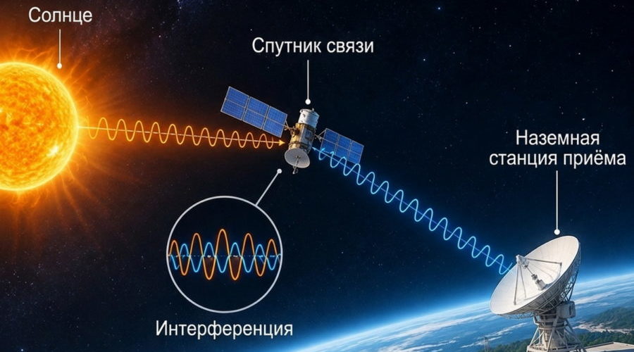 Солнечный привет: осенняя интерференция не окажет влияния на трансляцию ТВ и радио