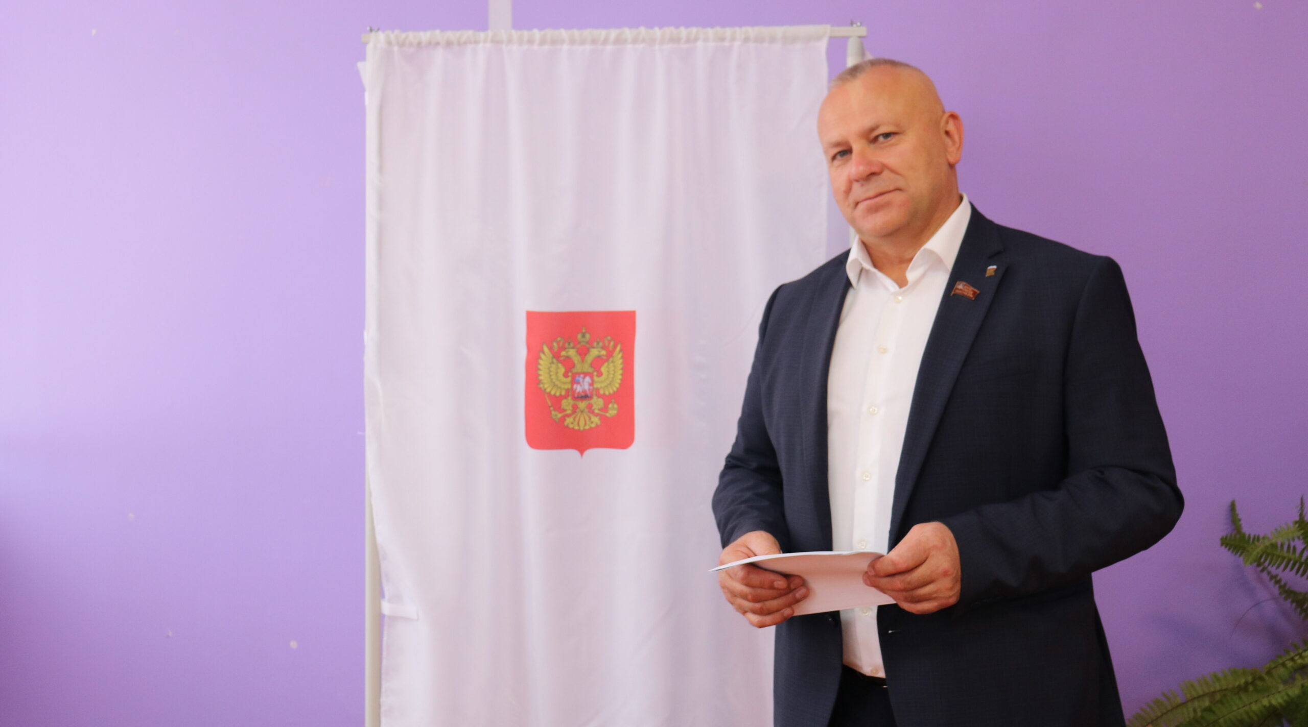 Председатель Брянской облдумы Валентин Суббот принял участие в выборах
