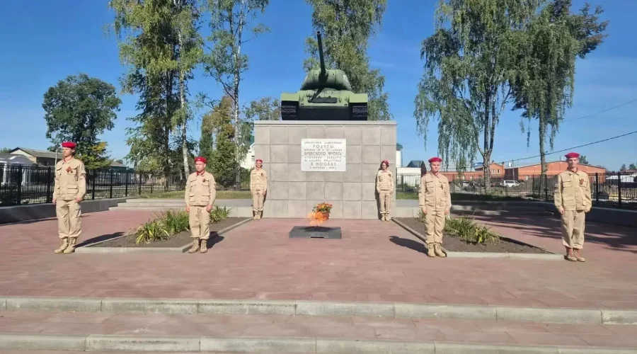Брянский Трубчевск празднует освобождение от фашизма