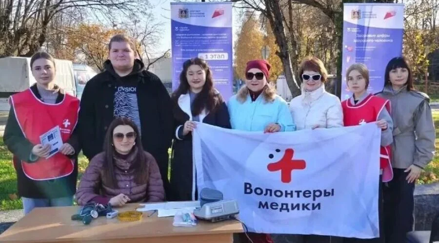 Жители Советского района Брянска приняли участие в акции «Час здоровья»